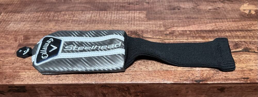 Callaway Steelhead Hybrid Rescue Headcover Head Cover W/ Adjustable Tag